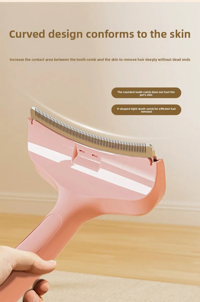 1pc Pet Hair Remover Brush for Dogs & Cats | Premium Grooming Tool, Reduces Shedding, Home & Travel Use, Ideal for Pet Lovers