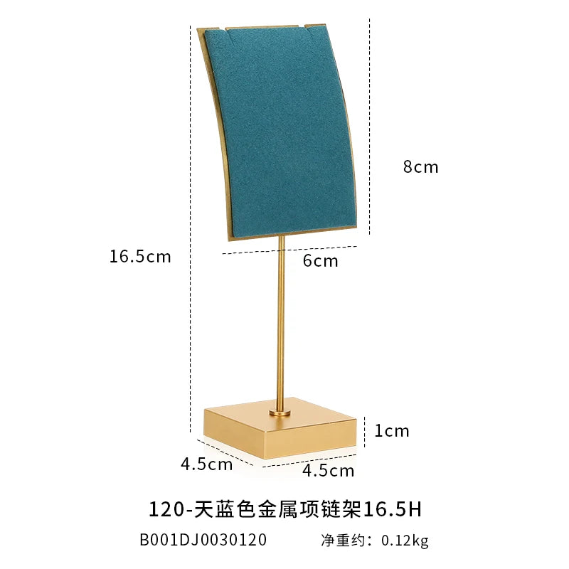 Cool Jewelry Shop Window Show Props Necklace Display Shelf Pendant Show Stand Women Jewelry Organizer