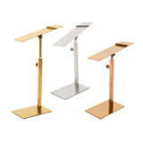 Shoes Display Stand Sturdy Sandal Store Display for Desktop Retail Supply Shoes Display Stand Shoe Riser Adjustable Height