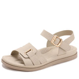 Women's summer new thick-soled sandals with a comfortable feel, non-tiring for the feet, soft-soled, fashionable, non-slip beach