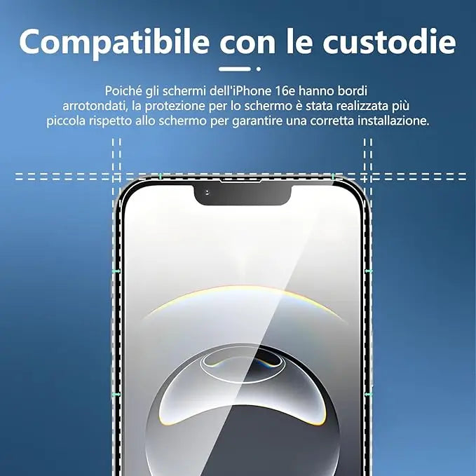 4PCS Full Cover Tempered Glass For iPhone 16e Screen Protector For iPhone16e Glass