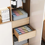 24-Compartment Organizer for Underwear Socks Bra Pants Scarf Tie Storage Box Wardrobe Drawer Organizers Foldable Case