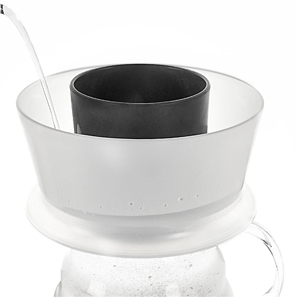 Coffee Brewer Cup Detachable Espresso Coffee Filter Cup with Filter Papers Compatible for Hoop Coffee Brewer-A70Z