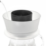 Coffee Brewer Cup Detachable Espresso Coffee Filter Cup with Filter Papers Compatible for Hoop Coffee Brewer-A70Z
