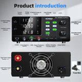 15V 30V 60V DC Power Supply Variable High Power Bench Power Supply for Fast Recharge, Equivalent to adding a BMS to your battery
