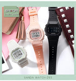 SANDA G Style Digital Watch Men Waterproof Ms Watch Sport Men Watches Boy Girl Electronic Clock Relogio Masculino Relógio Mulhe