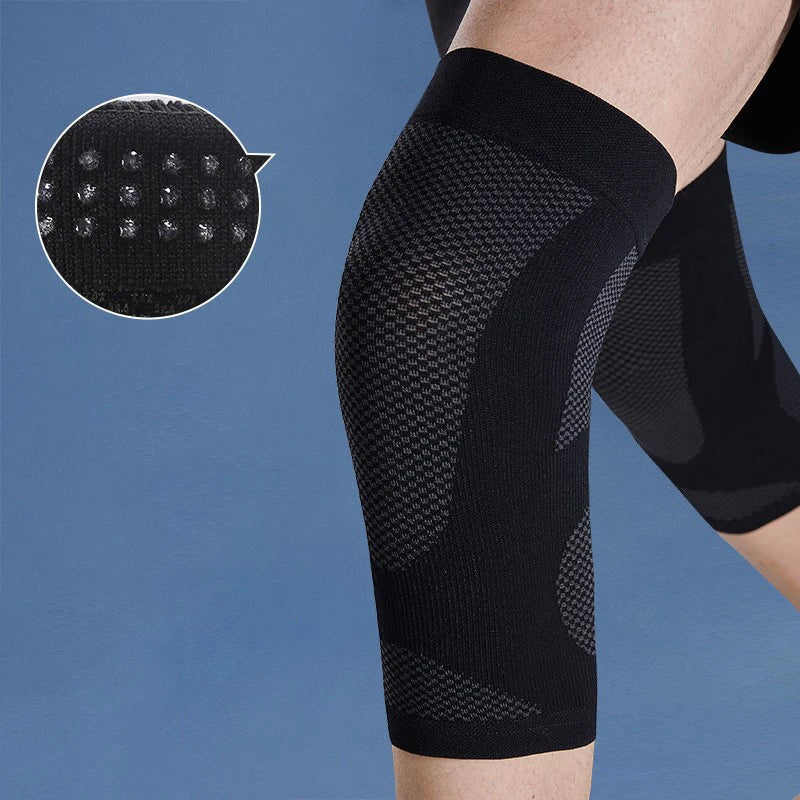 Ultra Thin Elastic Knee Brace Summer Breathable Black Knee Support Sport Fitness Running Basketball Knee Pads for Men Women