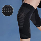 Ultra Thin Elastic Knee Brace Summer Breathable Black Knee Support Sport Fitness Running Basketball Knee Pads for Men Women
