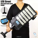 200000LM Solar Light Commercial LED Outdoor Dusk To Dawn Solar Street Light Road Area Lamp Waterproof Backyard Security Lighting