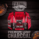 Premium Lump Charcoal 8.8LB 100% Quebracho Blanco Hardwood High Consistent Heat Long Burn Time Minimal Ash Grilling Smoking