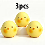 Super Soft Cute Chick Fidgets Toys Squishy Kawaii Animals Squeeze Toy Stress Relief Toy for Anxiety ADHD Gift for Adults Gifts