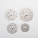 Stainless Steel Moka Powder Pressing Plate For Espresso Coffee 4 Cup 6 Cups Household Cafe Coffee Pot Supplies