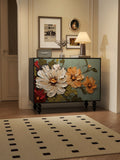 Small Closet Living Room Cabinets With Drawers Round Cream Style Creative Round Display Cabinet Trendy Holz Home Furniture