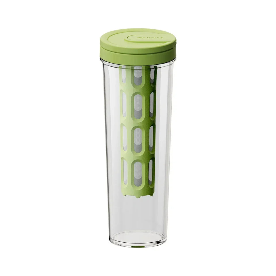 1L Manual Cold Brew Coffee Maker with Handle High-capacity Water Bottle Summer Portable Juices Tea Fruit Coffeeware Pot