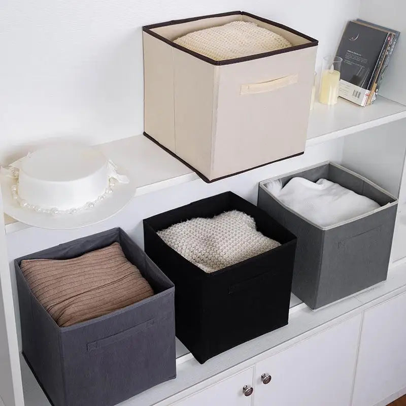 Spacious Closet Storage Organizers with Sweater Pants Drawers Denim Box System for Efficient Clothing Management