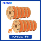 ELEGOO PLA Filament 10KG 1.75mm Plastic 3D PLA for 3D Printer Filament for FDM 3D Printer Elegoo