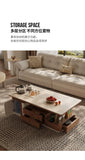 Tea Making Integration Rectangle Coffee Table Storage Fashion Living Room Center Sofa Side Table Interior Decor Items Furniture