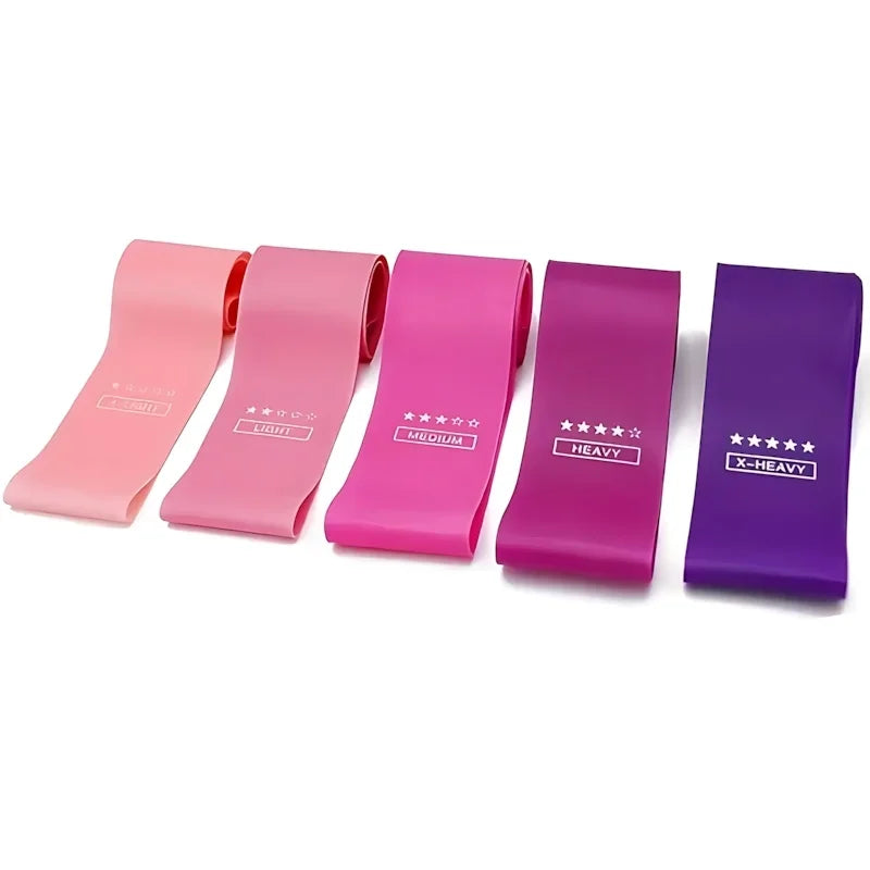 Resistance Bands Set for Home Gym - Full Body Workout for Arms, Legs & Glutes - Ideal for New Year Fitness and Home Exercise