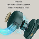 360° Adjustable Airflow Portable Neck Fan Soft Breeze Quiet Personal Cooling Fan for Outdoor & Office Travel Mini Fan