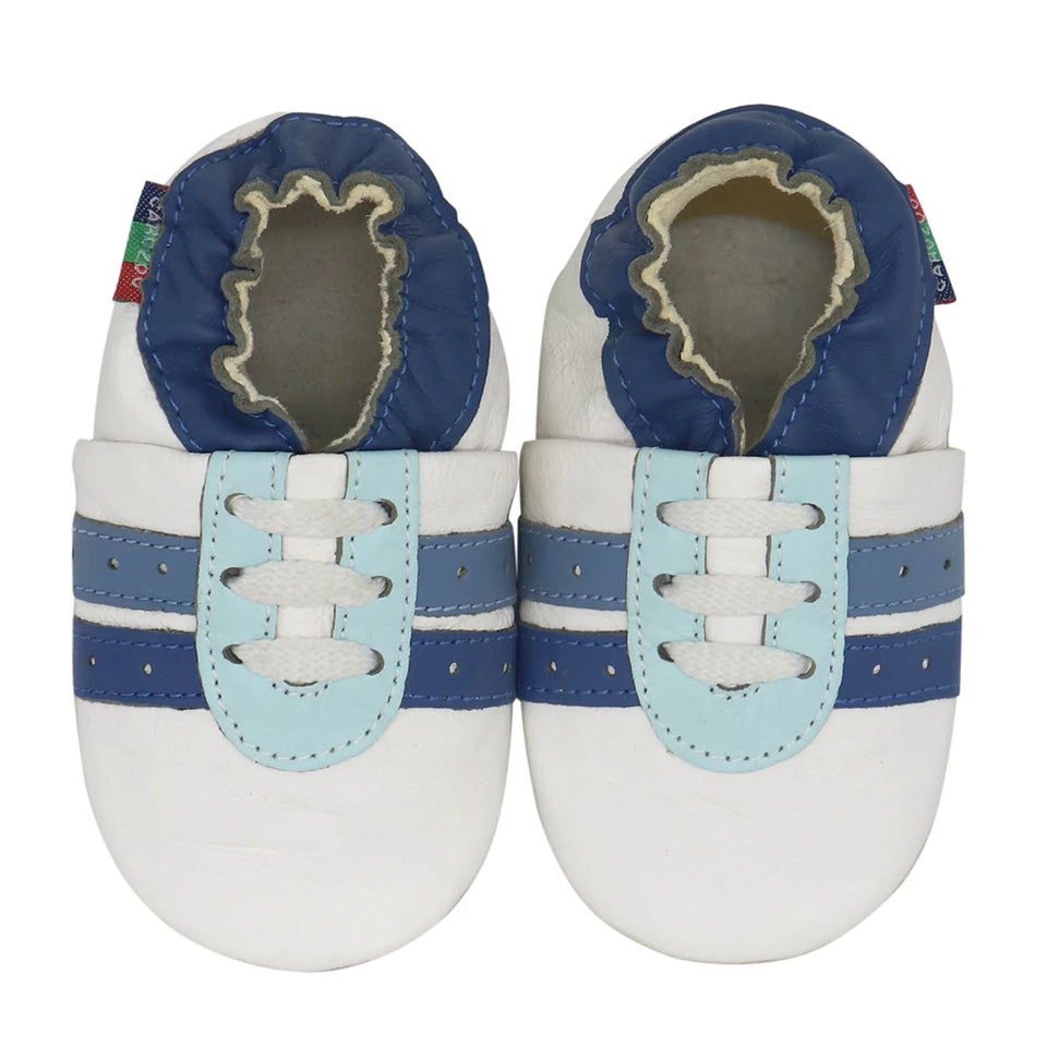 002Carozoo Girl Boy Shoes Soft Sheepskin Leather Shoes Skid-Proof Soft Soled Shoes Baby First Walkers Shoe Fit 0-24 Monther