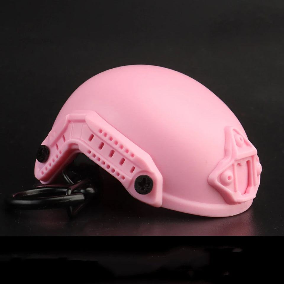 New Mini Fast Helmet Keychain Tactical Fan Accessories Beer Opener Bottle Opener Decrowner Dummy Helmet Shaped Toy Outdoor Tool