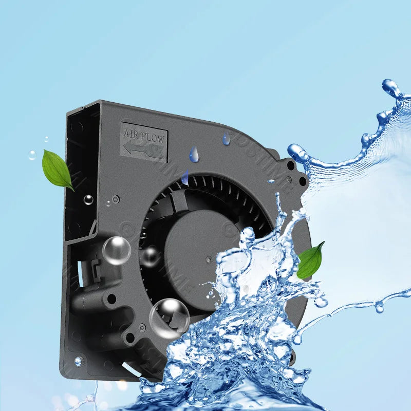 Gdstime DC 12V Waterproof Industrial Ultrasonic Humidifier Refrigeration Cooler 60mm/80mm/120mm Outdoor Water Proof Cooling Fan