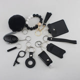 Self Defense Security KeychainSafety Keychain Full Set Set with Personal Alarm Protective Keychain Accessories for Women Girls