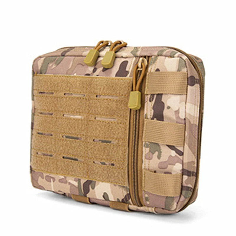 1000d Nylon Molle Admin Drop Pouch Bag, Laser Cut Utility Pouch Modular EMT EDC Organizer Cell Phone Tool Waist Pouch Bag