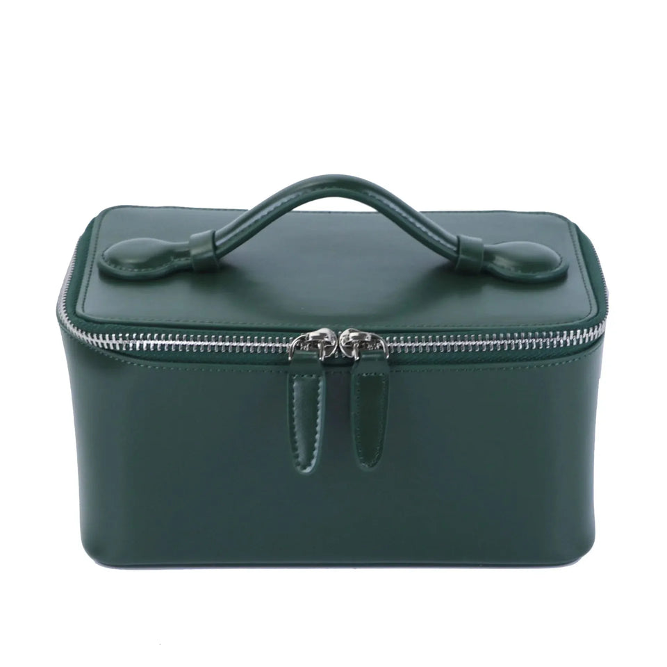 Free Personalized Patent PU leather Women's Mosmetic Bag Waterproof toiletry bag lady handbag Travel Portable Makeup Bag