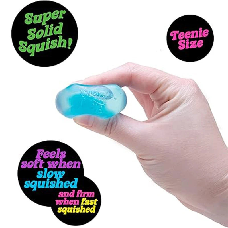 Nice Cube Squishy Toy Sensory Stress Reliever Soild Birthday Gift Party Favors for Anxiety Decompressed Adults Kids Party Decor