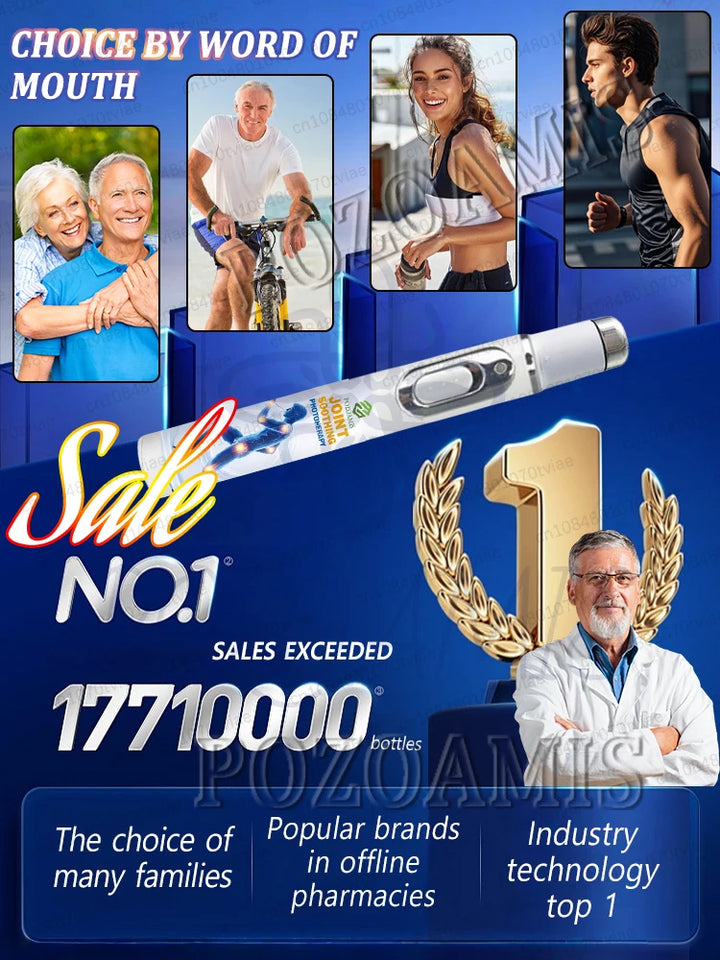 Home-use arthritis laser pen: Bring professional physical therapy home.
