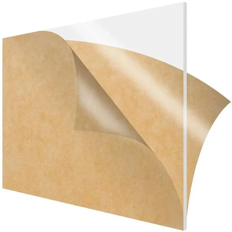 Transparent Plexiglas Clear plastic Acrylic Sheet board organic glass polymethyl methacrylate 1mm 3mm 8mm thickness