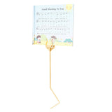 Music Stands Trumpet Flute Winds Alto Saxophone Portable Marching Sheet Golden Music Stands Musical Instruments Accessory