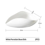 Ceramic Coffee Bean Dosing Cup, 35-40g Single Dose Measuring Tray for Coffee Bean and Tea, Chic Home Barista Tool Accessories