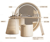 Oganizer Organizer Dressing Table Apartment Italian Ornaments Girls Dressing Table Drawer Modern Tocador Maquillaje Furniture