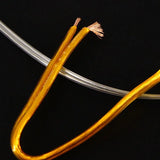 10 Meters Electrical Wires Transparent Parallel Line 2 Cores Flat Cable For Chandelier Lighting Table Lamp Crystal Copper Line