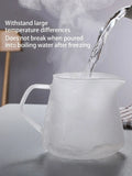 Pour Over Coffee Maker Set Glass Carafe Coffee with Glass Coffee Filter Drip Coffee Maker Set for Home or Office 600ml 300ml
