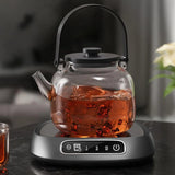 Coffee Mug Warmer with Touch Screen, Electric Ceramic Drink Cup Heater for Coffee Tea Hot Chocolate, for Office Desk, Home
