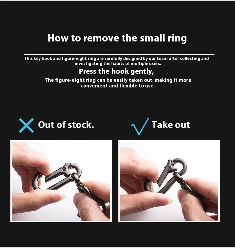 Mobile Phone Number Plate Woven Rope Car Key Anti-loss Phone DIY Pendant Men's and Women's 8-shaped Key Chain Key Chain