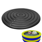 Round Hot Tub Cover Spa Pool Protective Lid Portable Round Inflatable Hot Tub Cover Replacement for Family Hotel Garden