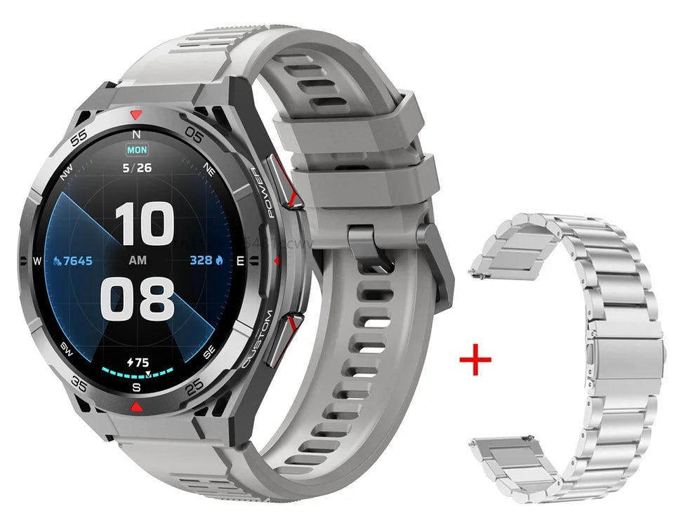 X2B Smart Watch GPS Positioning Men Outdoor Sport Bluetooth Calling AI Voice Health Monitoring Fitness Tracker X2-B Smartwatch