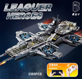 New 3385pcs Technical MOC Idea The SHIELD Helicarrier Building Blocks Bricks Model Assembling Toys for Boys Birthday Gift Set