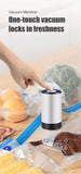 handheld vacuum sealer for Food Storage，Portable  vacuum sealer，Avoid cross contamination of food+ 50  vacuum seal bags