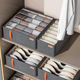 Underwear Organizers Socks Bra Storage Box Cabinet Drawer Organizer Storage Clothes Arrange Household Classified Storage Case