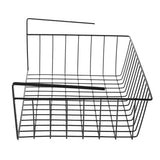 New S/L Cupboard Under Storage Iron Cabinet Closet Desk Hanging Mesh Basket Wire Bookcase Shelf Rack Organizer