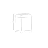 Tea Sealed Box  Kitchen Storage Container Jar Tin Square Can Candy Iron Canister Vintage Tea  Box