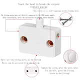 1set  Household Automatic Reset Switch Closet Cabinet Light   Door Control  Wardrobe