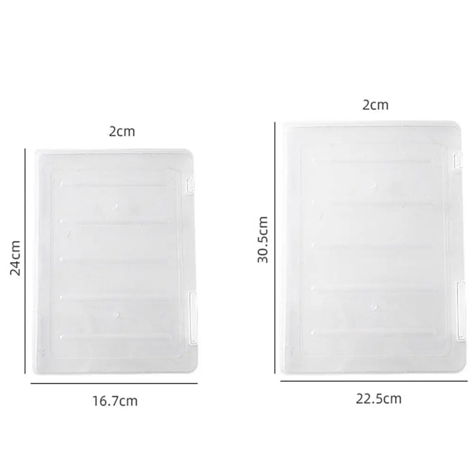 Organizer Certificates Contract Office Supplies File Organizer Box Slim Document Case Puzzle Storage box Desktop Storage Box
