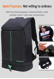 Shoulder Bag Large Capacity Outdoor Leisure Travel Waterproof Wear Resistant PU Sports Mountaineering Bag With Shoe Compartment