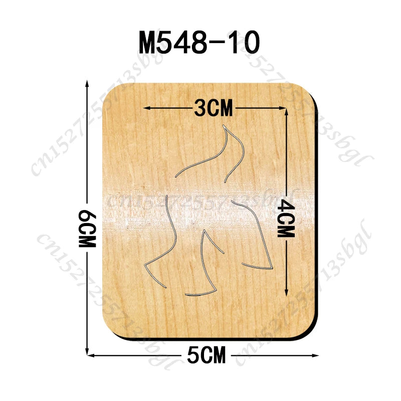 New Cutting Dies New Arrivals Scrapbooking 16MM Knife Suitable for Rolling Type Wooden Mold Cutting Machine